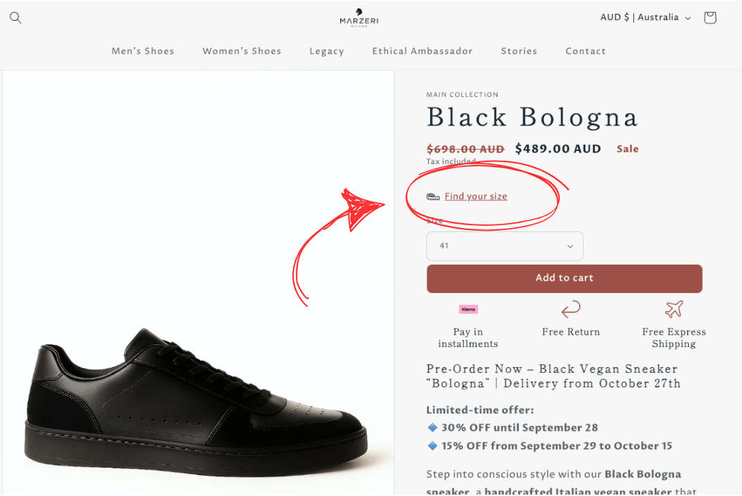 How Our New Size Recommendation Tool Helps You Find the Perfect Fit Online - Marzeri Milano
