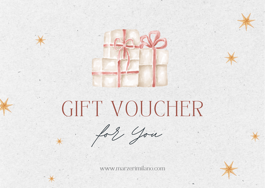 Christmas Voucher - Marzeri Milano